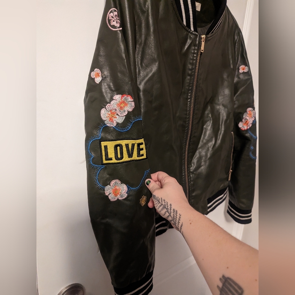 Pleather Jacket